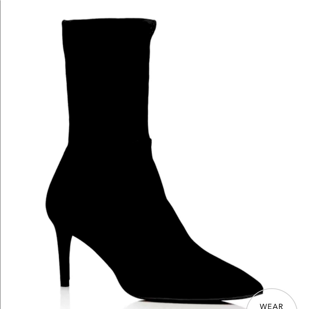 COPY - Stuart Weitzman Sock Boot stretch material